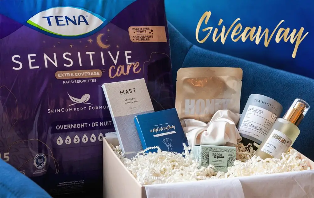 TENA Sensitive Care Sweepstakes - Enter For A Chance To Win A Free Skincare Prize Pack (4 Winners)