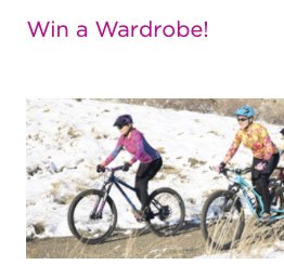 Terry Bicycles Wardrobe Sweepstakes