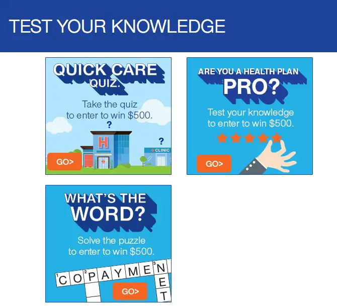 Test Your Knowledge Sweepstakes