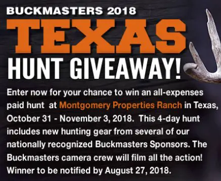 Texas Hunt Giveaway