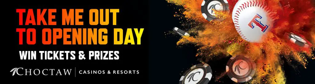 Texas Rangers - Take Me Out To Opening Day Sweepstakes