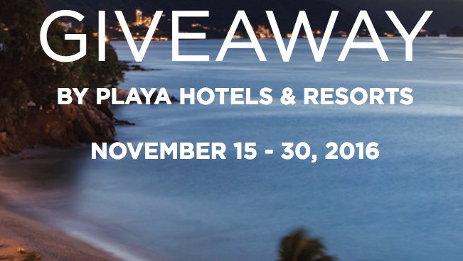 Thanks Giveaway! Receive a Luxury All-Inclusive Vacation!