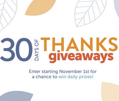 Thanksgiveaway Sweepstakes