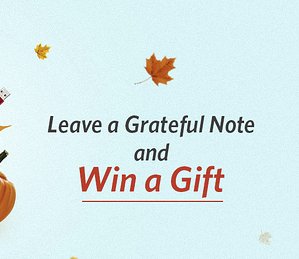 Thanksgiving Giveaway