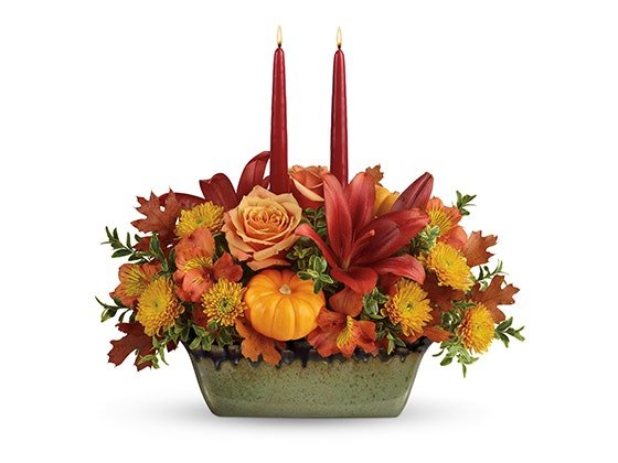 Thanksgiving Teleflora Country Oven Centerpiece Sweepstakes