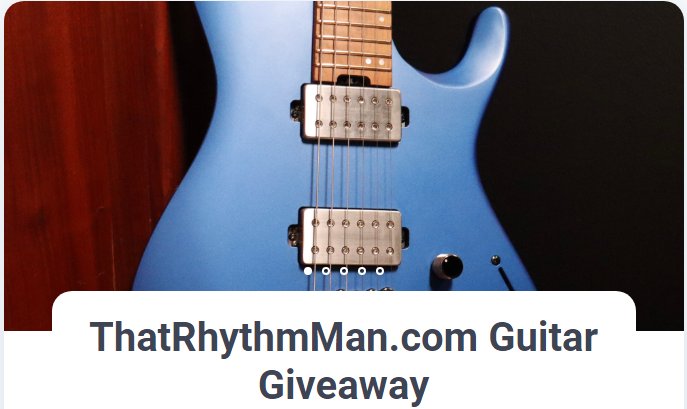 That Rhythm Man Guitar Giveaway - Win A $1,000 Ibanez Q52 Headless Electric Guitar
