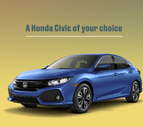 The 2018 Honda Civic Tour Sweepstakes
