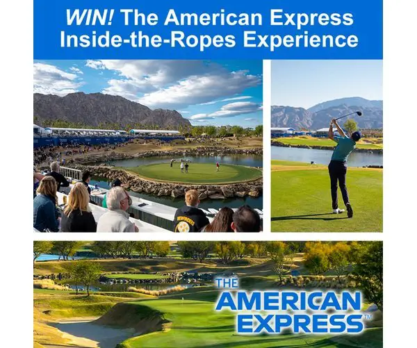 The American Express Inside-the-Ropes Experience - Win Inside the Ropes Access for 2 in a PGA Event & More