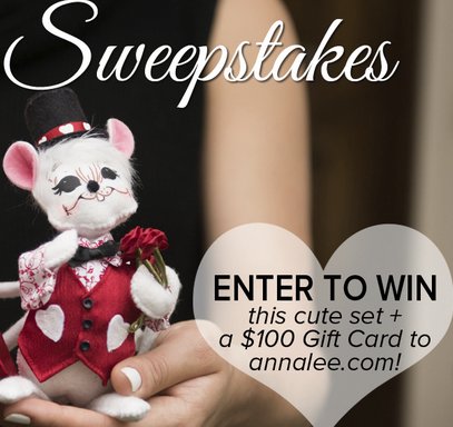 The Annalee Dolls Sweetheart Sweepstakes