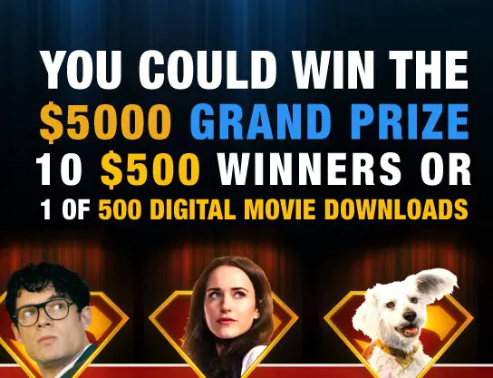 The Big Bang Theory Superman Sweepstakes - Win $5,000