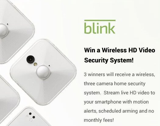 The Blink Sweepstakes