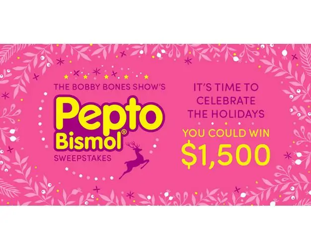 The Bobby Bones Show Pepto Bismol Sweepstakes - Win $1,500 Cash