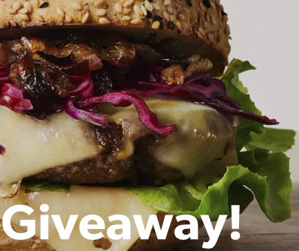 The Burger Giveaway