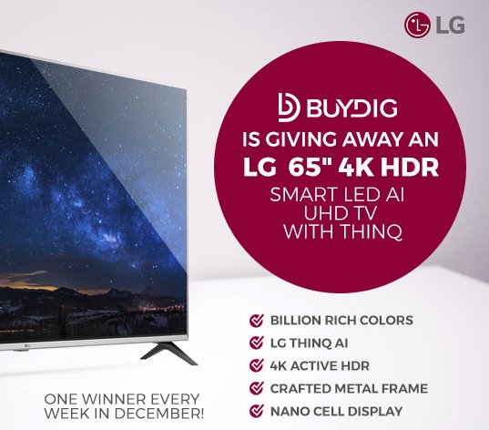 The BuyDig LG Giveaway
