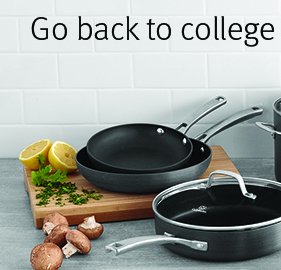 The Calphalon Back To College Sweepstakes