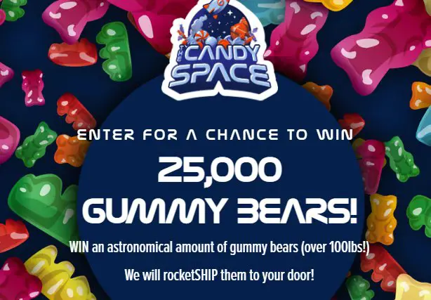 The Candy Space Gummy Bears Giveaway - Win 25,000 Gummy Bears
