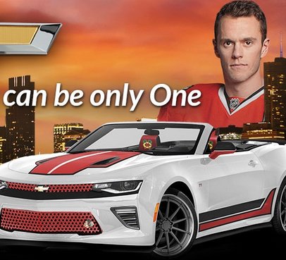 The Chevy Blackhawks Themed Camaro Giveaway