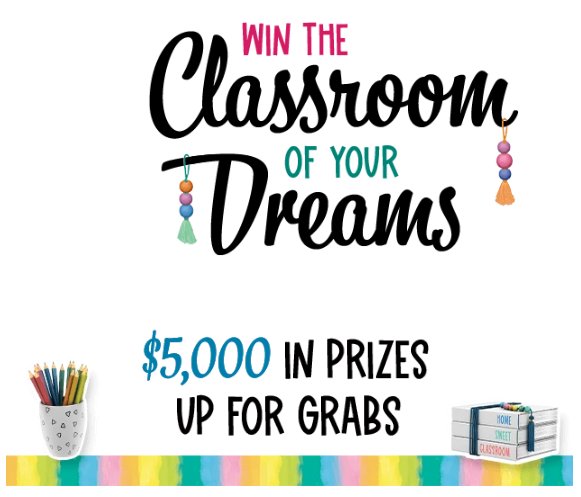 The Classroom Of Your Dreams 2023 Sweepstakes - Win Carson-Dellosa Products & A $200 Gift Card
