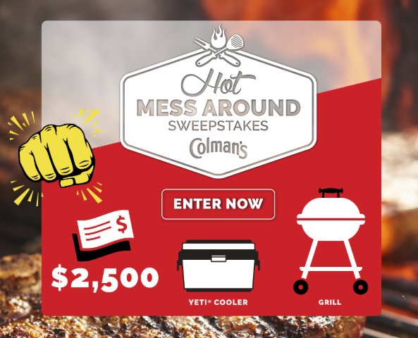 The Colman's Hot Mess Around Sweepstakes