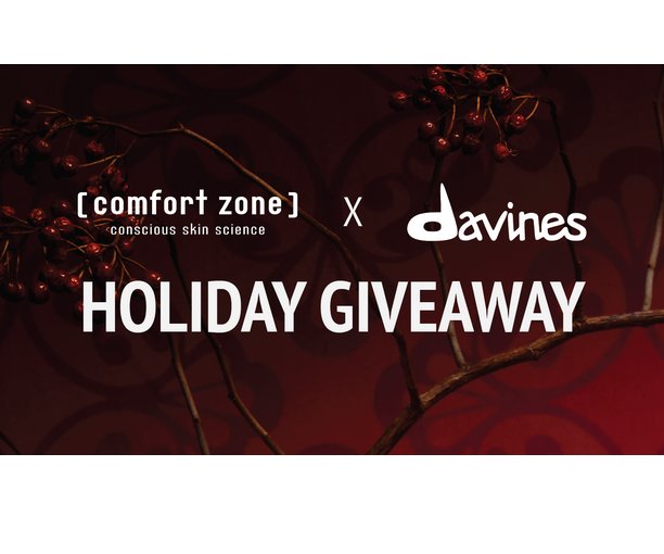 The Comfort Zone x Davines Holiday Giveaway - Win Hair And Skin Care Packages (6 Winners)