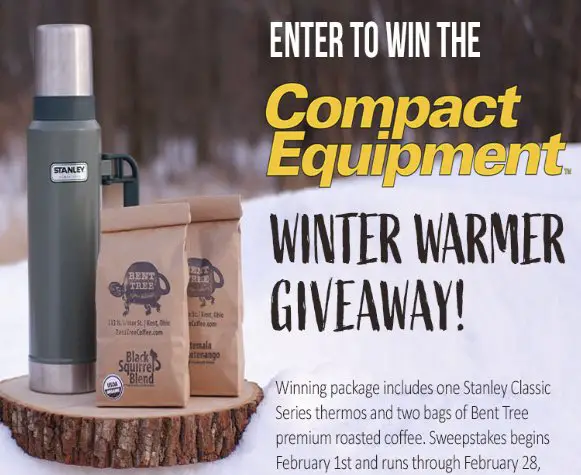 The Compact Equipment Winter Warmer Giveaway