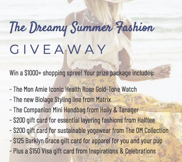 The Dreamy Summer Fashion Giveaway