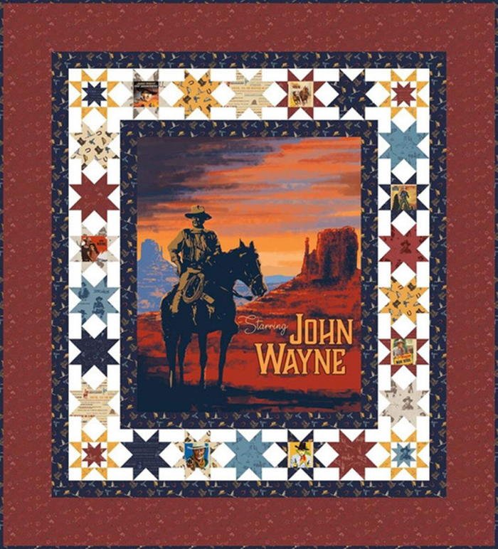 The Duke John Wayne Western Quilt Kit Giveaway