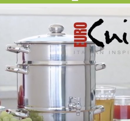 The Euro Cuisine Stainless Steel Stovetop Juicer Sweepstakes