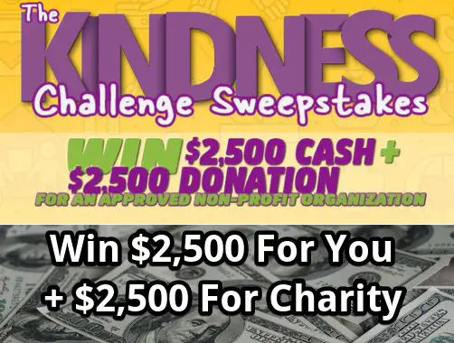 The Fish Nashville The Kindness Challenge Sweepstakes - Win $2,500 For You & $2,500 For Charity