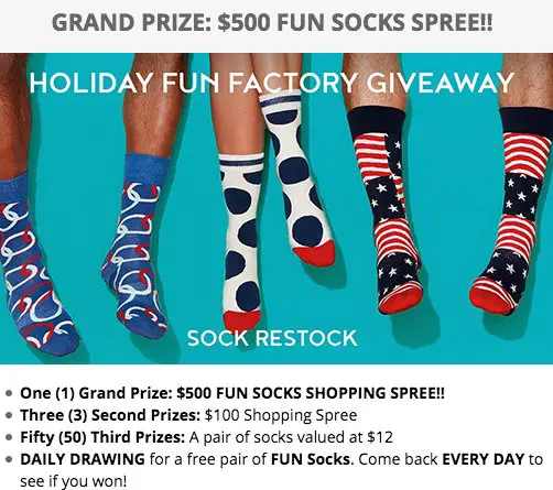 The Fun Socks Giveaway