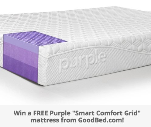 The GoodBed Purple Mattress Giveaway