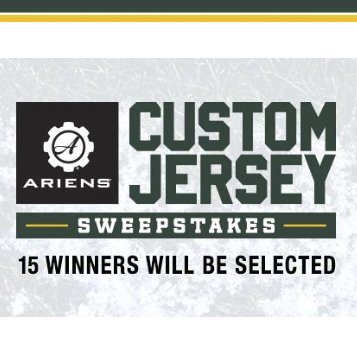 The Green Bay Packers Ariens Custom Jersey Sweepstakes