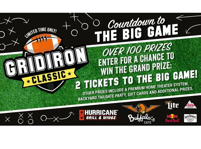 The GridIron Classic Sweepstakes - Win Super Bowl LVIII Tickets, An HDTV And More (Limited States)