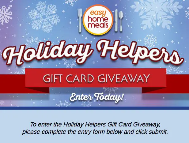 The Holiday Helpers Gift Card Giveaway