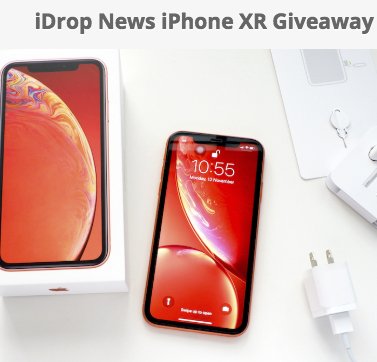 The iDrop News Apple iPhone XR Giveaway