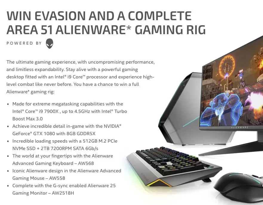 The Intel Archiact Evasion Launch