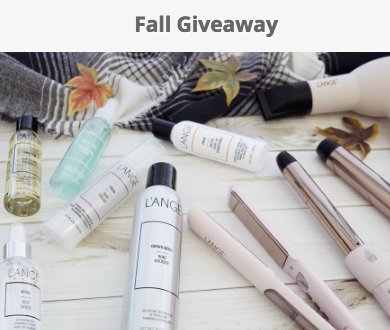 The L'ange Fall Hair Giveaway