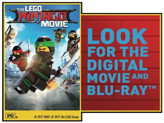 THE LEGO Ninjago Movie on Digital Sweepstakes