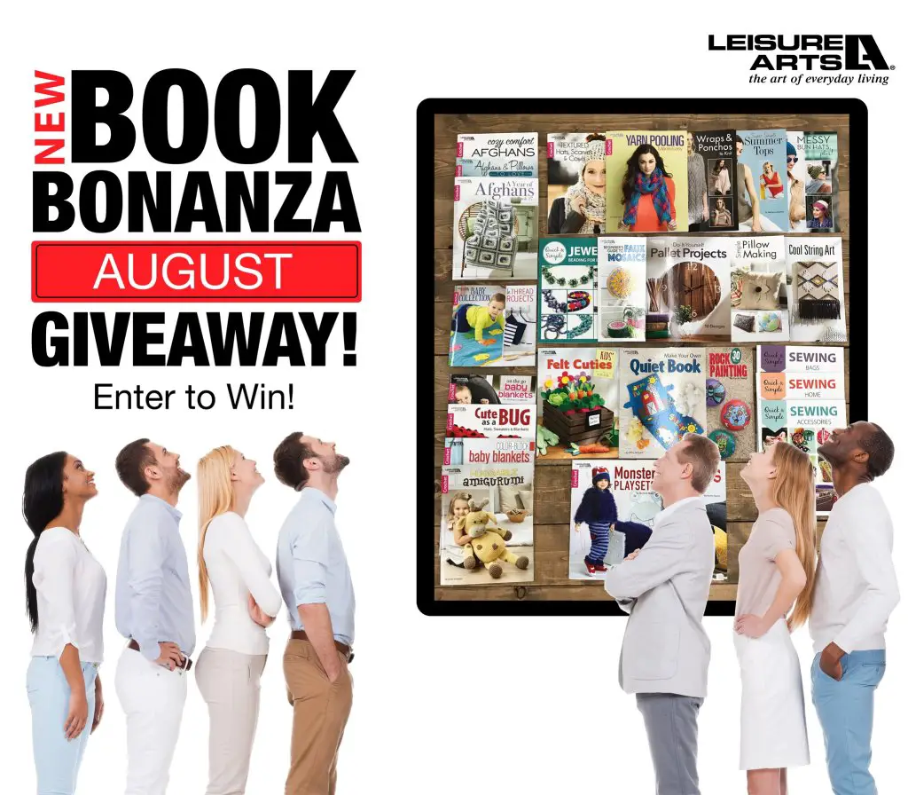 The Leisure Arts New Book Bonanza Giveaway
