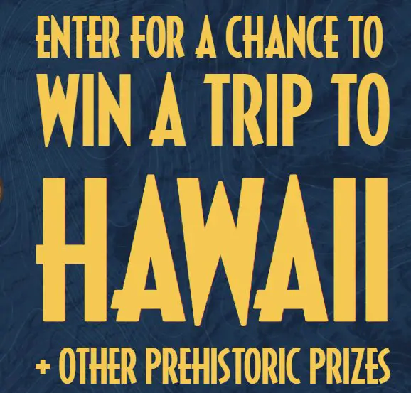 The LesserEvil Jurassic World Dominion Sweepstakes - Win A $7,500 Trip For 2 To Hawaii