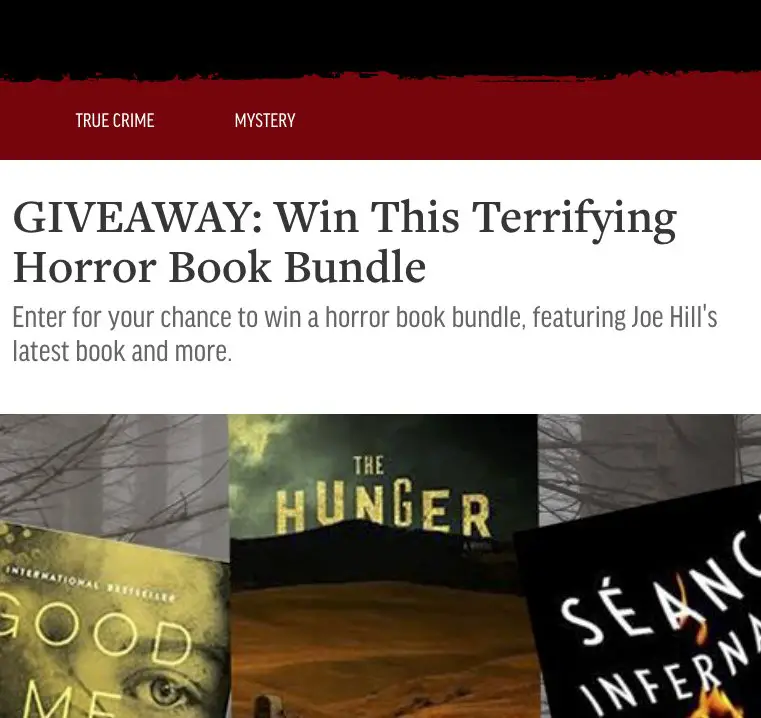 The Lineup's Horror Book Bundle