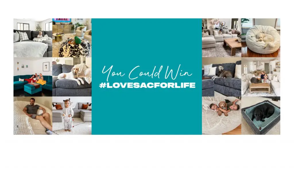 The Lovesac Company 25th Anniversary Sweepstakes Win Vouchers For