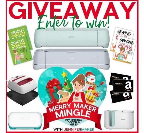 The Merry Maker Mingle Giveaway - Win  Gift Cards, Cricut