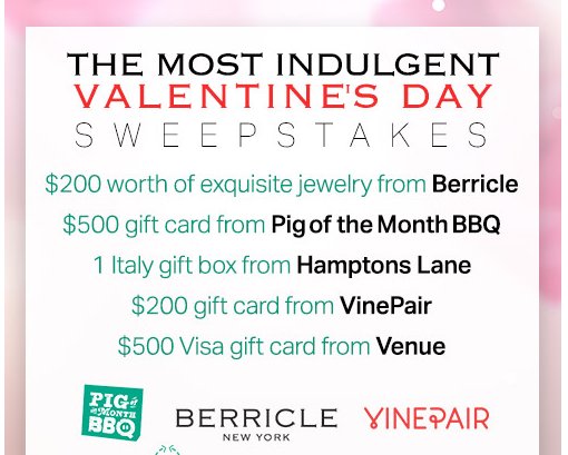 The Most Indulgent Day Sweepstakes