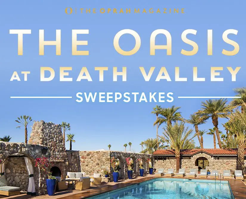 The Oasis in Death Valley Sweepstakes