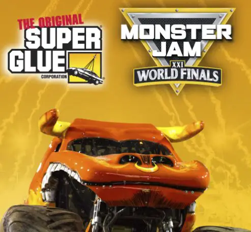 The Original Super Glue Monster Jam 2020 Sweepstakes
