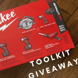 The OurHomeDIY Milwaukee Tool Kit Giveaway