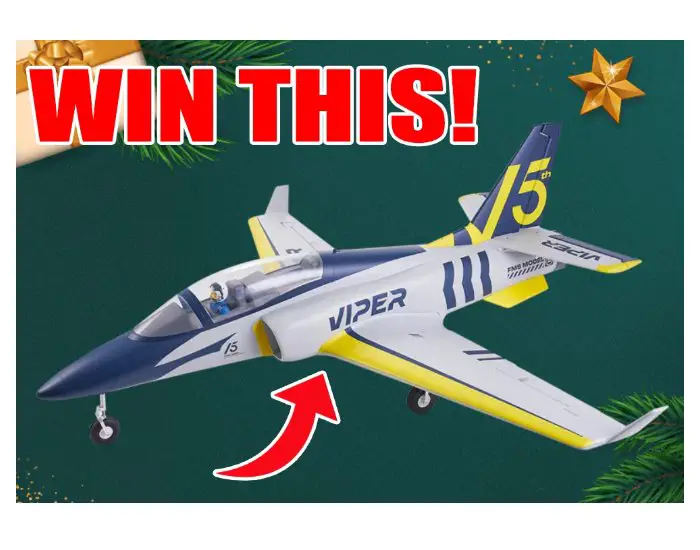 The RC Geek Giveaway - Win An FMS Hobby 70mm EDF Viper Jet