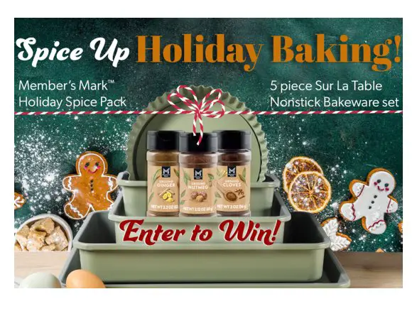 The Real Kitchen Spice Up Holiday Baking Giveaway