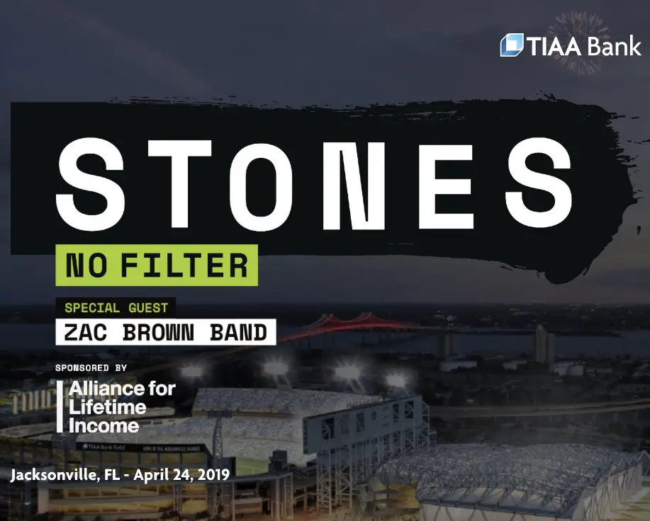 The Rolling Stones at the Bank Sweepstakes